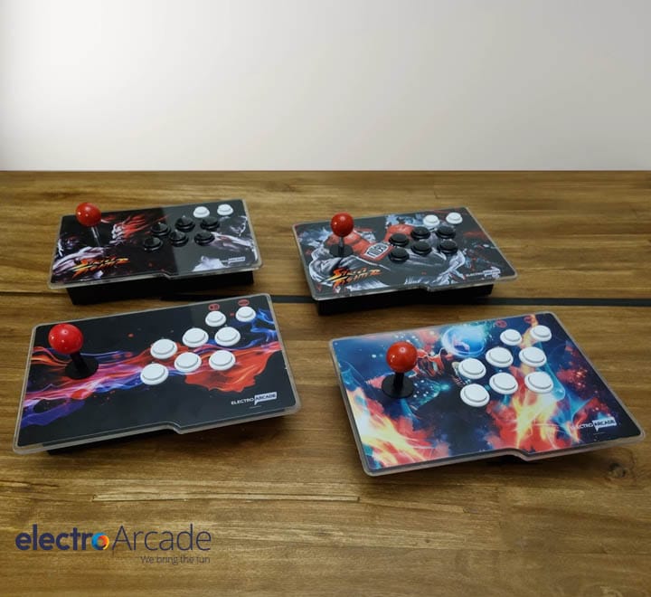 4-up-usb-fightsticks - electro arcade