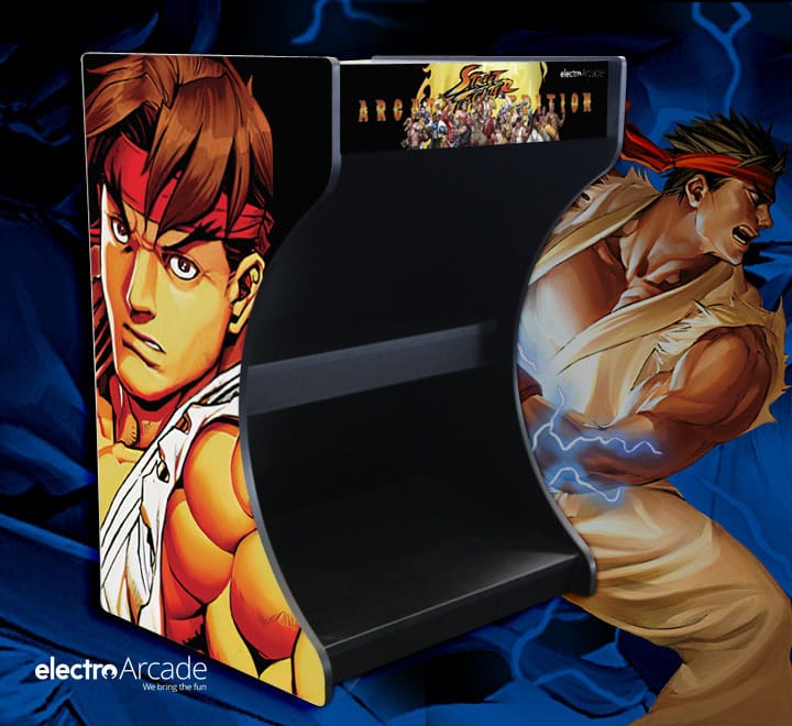arcade-bartop-stand-cabinet-street-fighter-ryu-ken - electro arcade