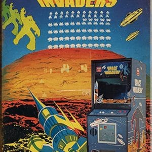 Arcade gaming inspired quality metal poster prints