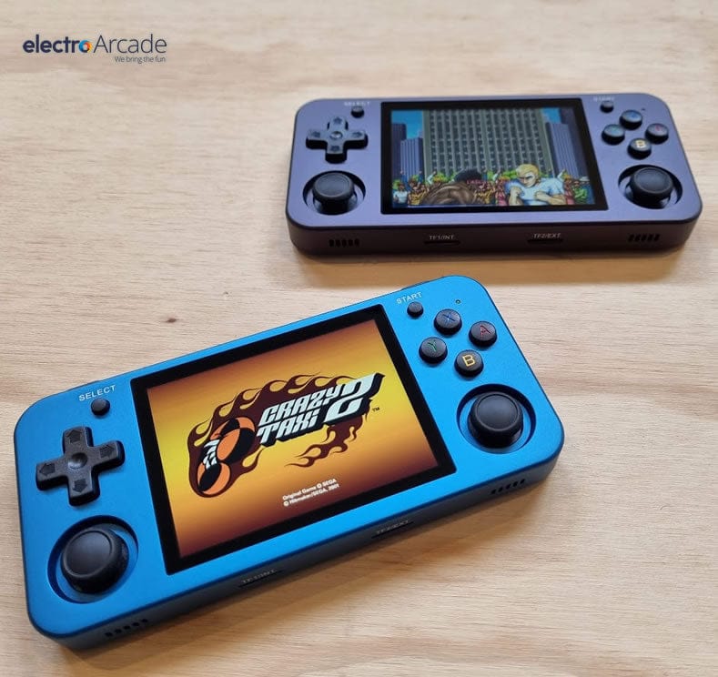 anbernic-rg353m-alloy-shell-2-usb-ports-blue-deep-purple - electro arcade