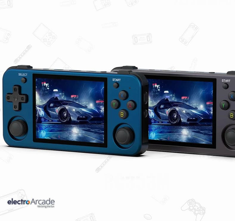 anbernic-rg353m-purple-vs-blue-colour-shell - electro arcade