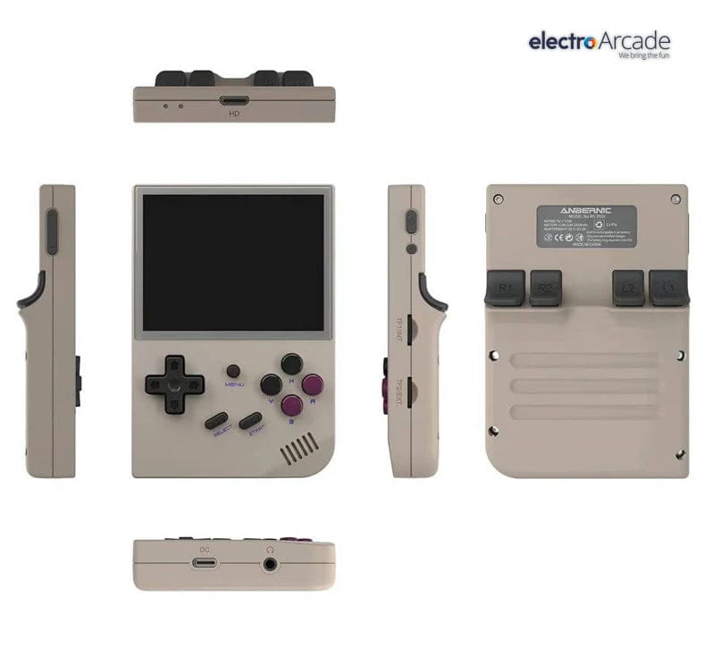 anbernic-rg35xx-grey-retro-gaming-handheld - electro arcade