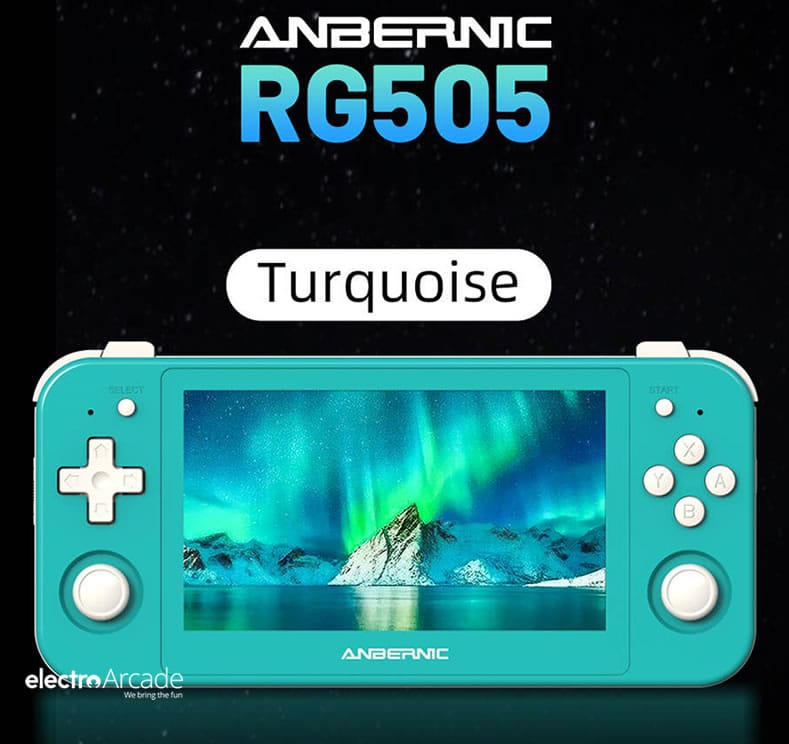 anbernic-rg505-turquoise - electro arcade