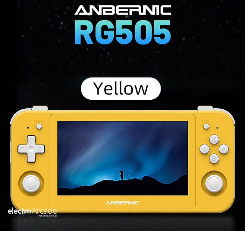 anbernic-rg505-yellow - electro arcade