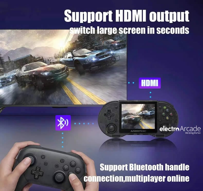 anbernic-win600-hdmi-bluetooth - electro arcade