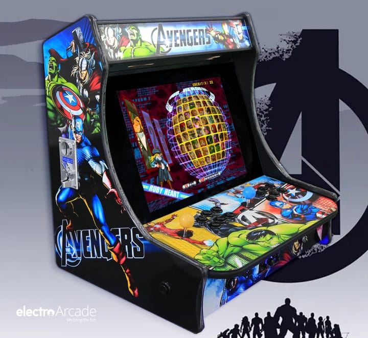 avengers-arcade-bartop-hulk-thor-capt-america-left - electro arcade