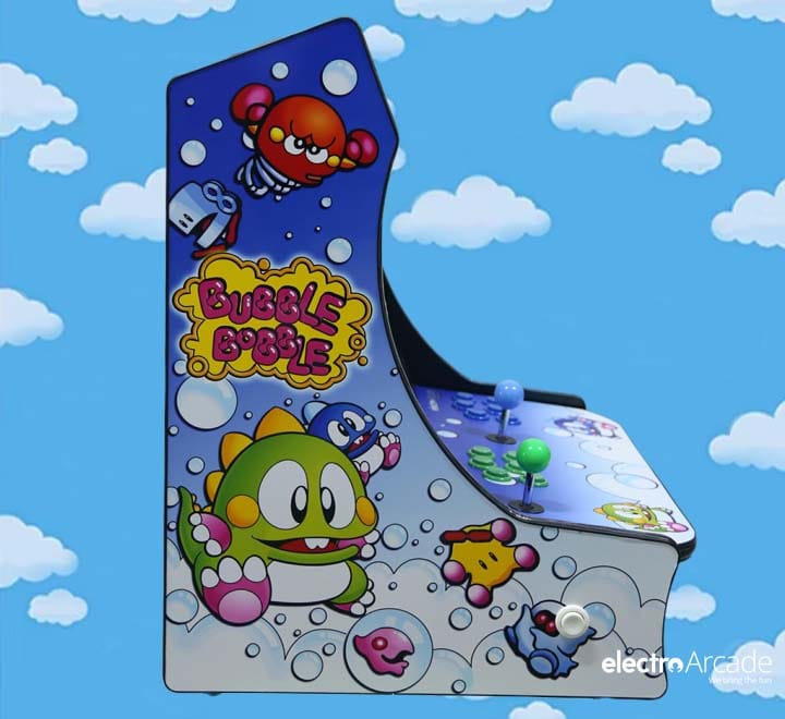 bubble-bobble-80s-arcade-machine-artwork - electro arcade
