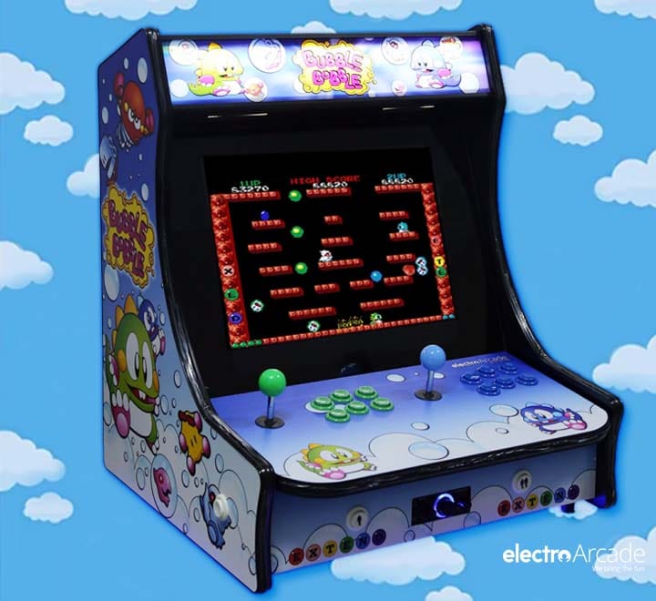 bubble-bobble-arcade-bartop-machine - electro arcade