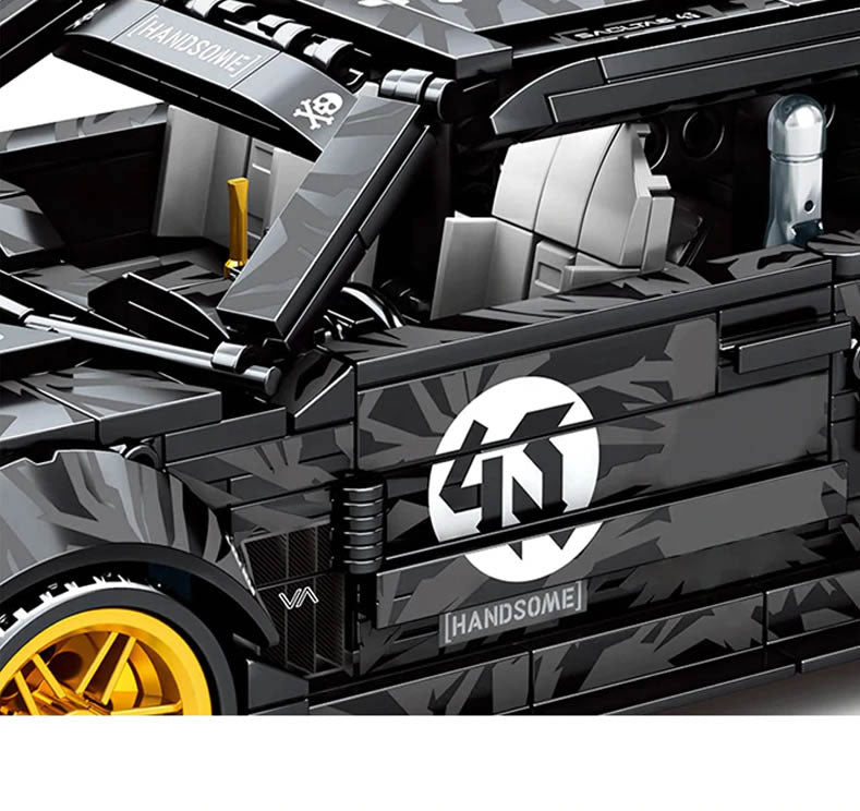 hoonicorn-inspired-1965-mustang-close-up-doors - electro arcade