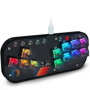 Fighting Box Mini HitBox LED WASD Controller V3